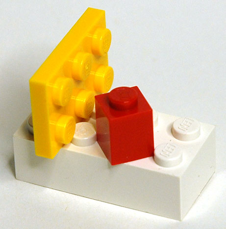 Standard lego brick online dimensions